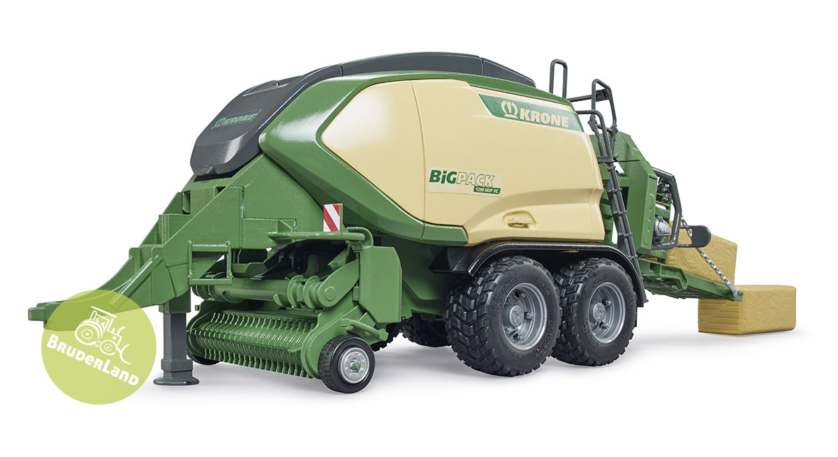 Balíkovač Krone Big Pack 1290HDP - Bruder 2033