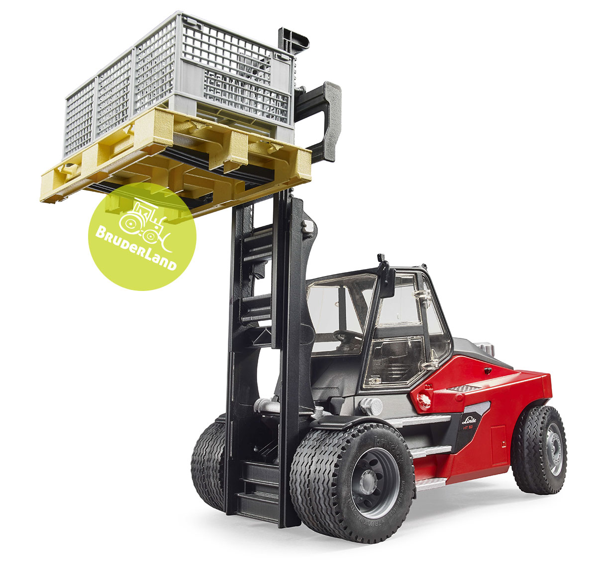 Vysokozdvižný vozík velký Linde HT 160 - Bruder 02513