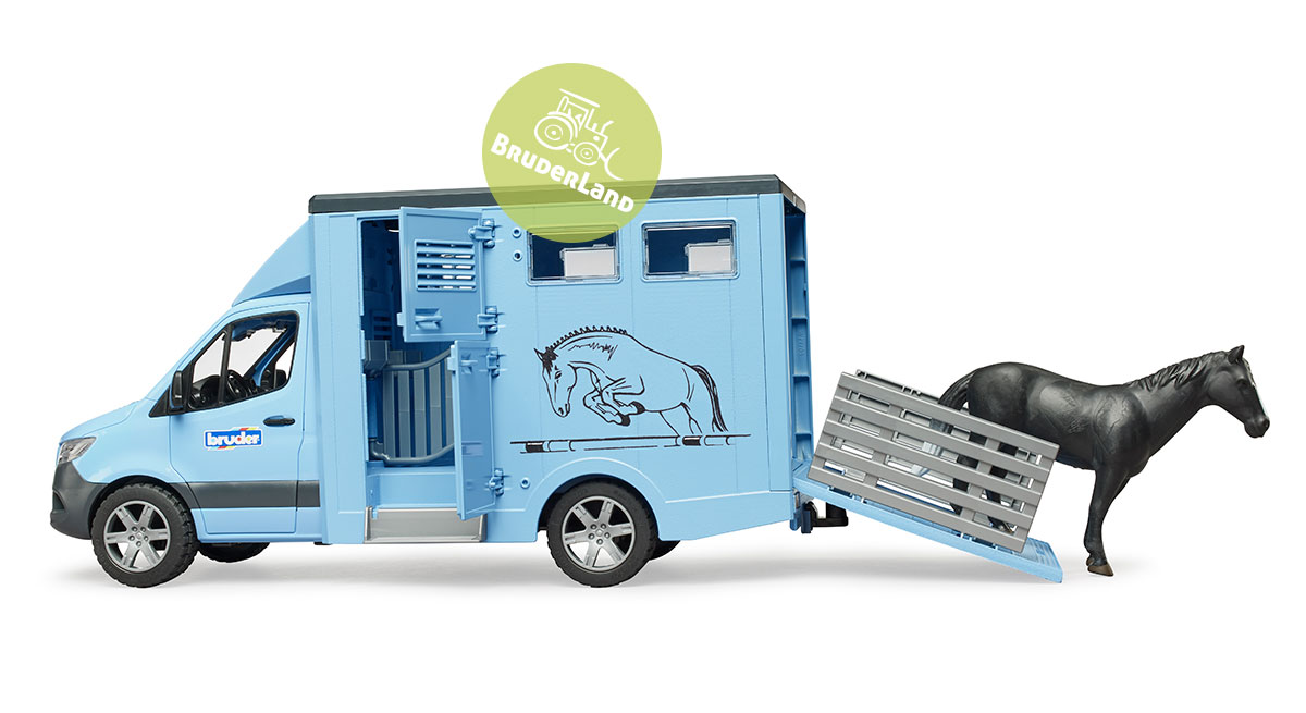 Přepravník na koně Mercedes - Benz Sprinter - Bruder 2674