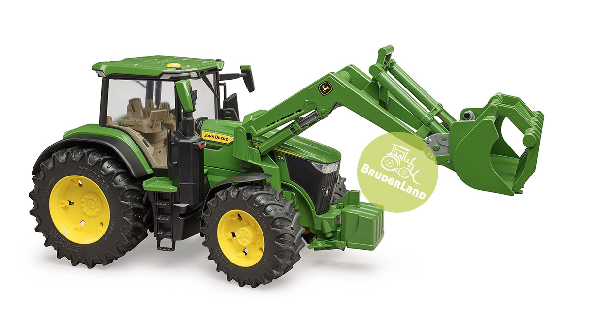 John Deere 7R 350 s čelním nakladačem - Bruder 3151