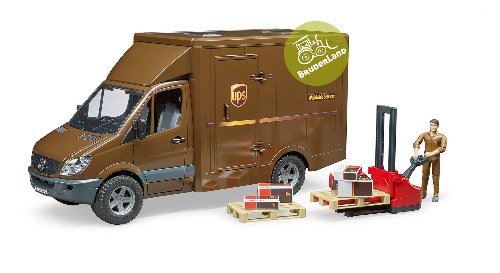 MB Sprinter UPS s řidičem 