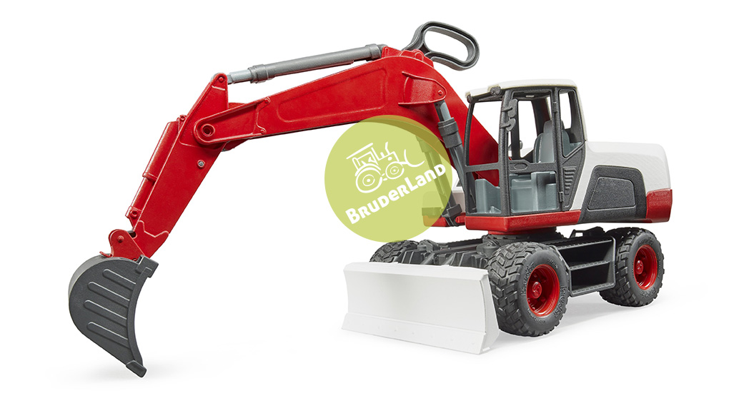 Kolový bagr - Bruder 3411 