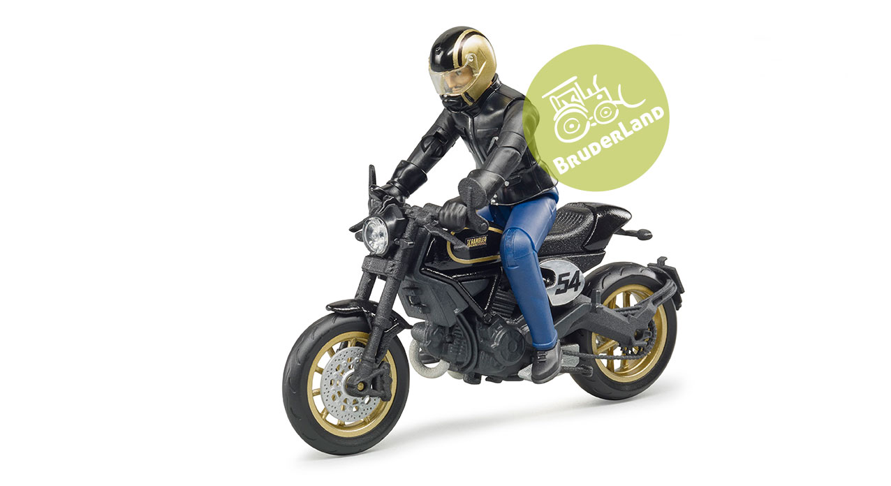 Figurka motorkář - Bruder 63050 