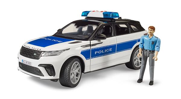 Range Rover Velar policejní vozidlo s policistou - Bruder 2890