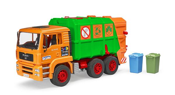 Garbage truck MAN TGA - Bruder 1056
