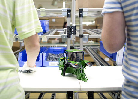 How are Bruder toys made