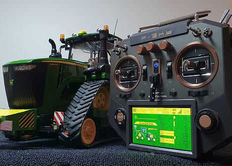 Interview with RC modeler, how to revive John Deere 9620RX