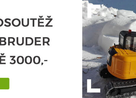 Soutěž o hračky Bruder v hodnotě 3000 Kč