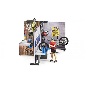 Bicycle shop and service - Bruder 63120