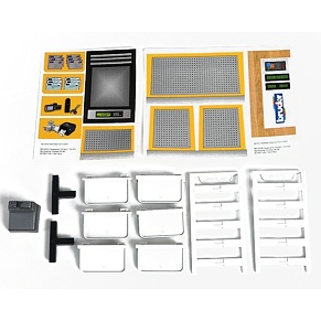 Accessories for DHL shop - Bruder 43251