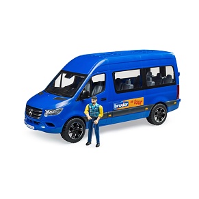 MB Sprinter minibus with driver - Bruder 2681