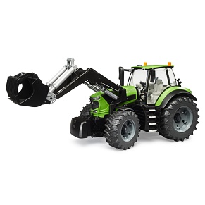 Deutz-Fahr 8280 TTV s čelním nakladačem - Bruder 3161