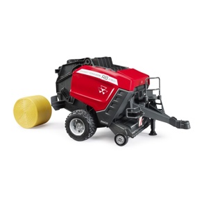 Lis na kulaté balíky Massey Ferguson RB 4180V - Bruder 2039