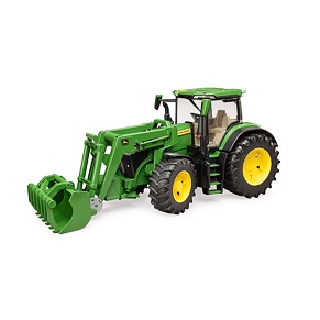 John Deere 7R 350 tractor with front loader - Bruder 3151