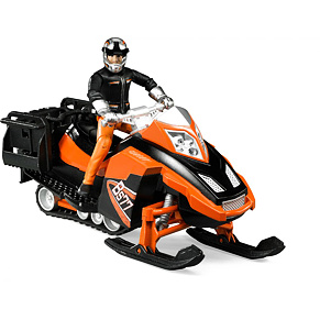 Snowmobile with driver - Bruder 63101