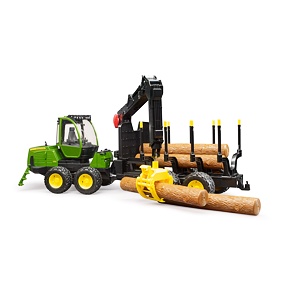 John Deere 1210E forestry tractor - Bruder 2133