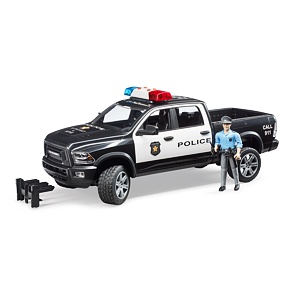 RAM 2500 Police Car with Police Officer - Bruder 2505