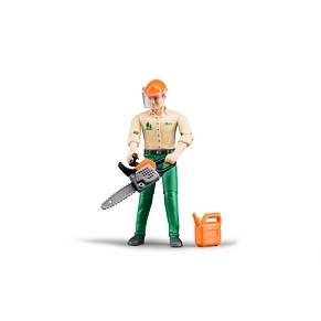 Forestry worker figure - Bruder 60030