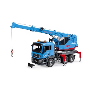 MAN TGS crane truck - Bruder 3771