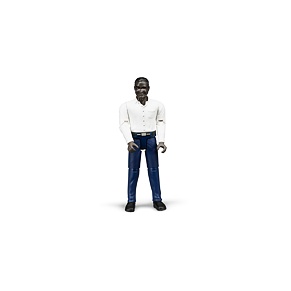 Black man figure - Bruder 60004