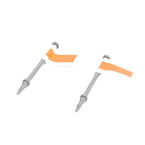 Flag 2pcs - Bruder 42579