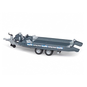 Trailer with cable winch - Bruder Racing Team - Bruder 43508