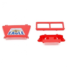 Bonnet and spare parts for Off Road Jeep - Bruder 42540