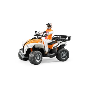 Quad bike with driver- Bruder 63000
