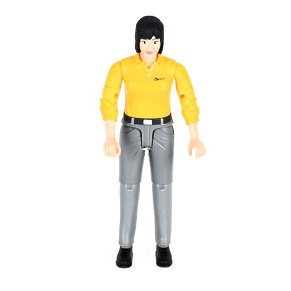 Female passenger figure - Bruder 46180