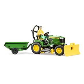 John Deere X949 Garden Tractor with Figure - Bruder 62104