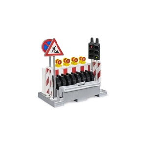 Road safety kit with accessories for traffic lights - Bruder 62009