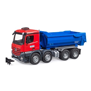 MB Arocs halfpipe tipper truck - Bruder 3621