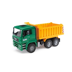 MAN TGA truck with tipping trailer- Bruder 2765