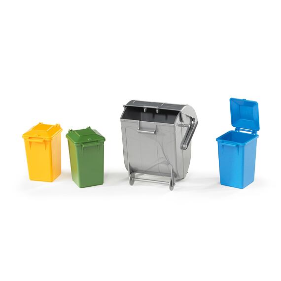 Dustbin set - Bruder 2607