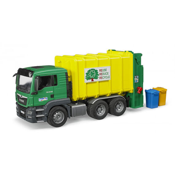 MAN TGS Green Garbage truck - Bruder 3764