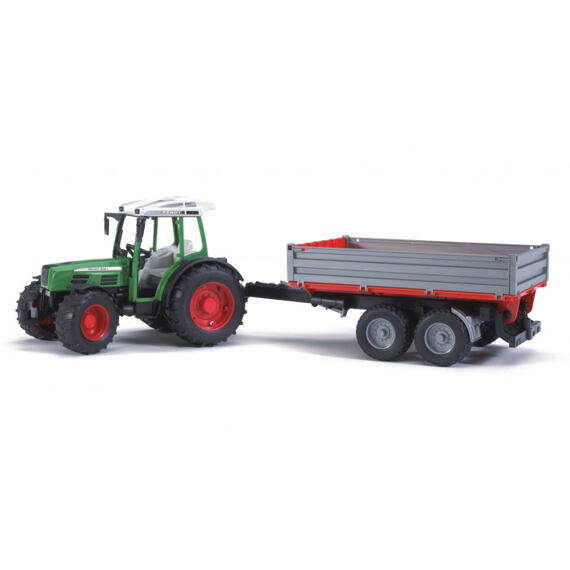 Fendt Farmer 209 S tractor + tipping trailer - Bruder 2104