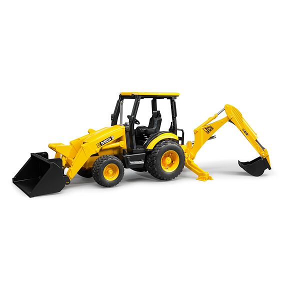 JCB MIDI CX tractor with front loader and bucket - Bruder 2427