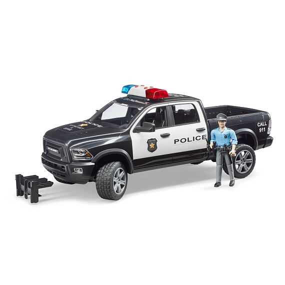 RAM 2500 Police Car with Police Officer - Bruder 2505