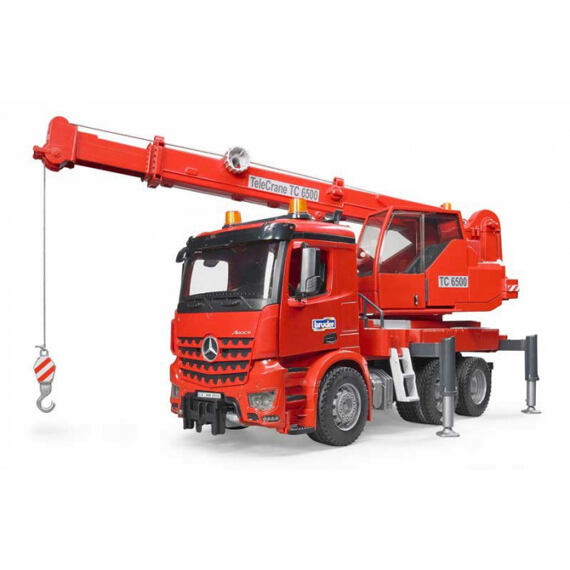 Mercedes-Benz Arocs crane with beacon - Bruder 3670