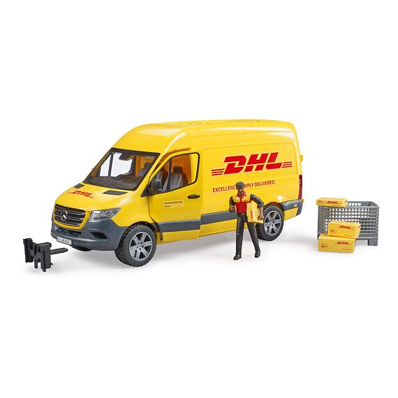 MB Sprinter DHL with driver - Bruder 2671