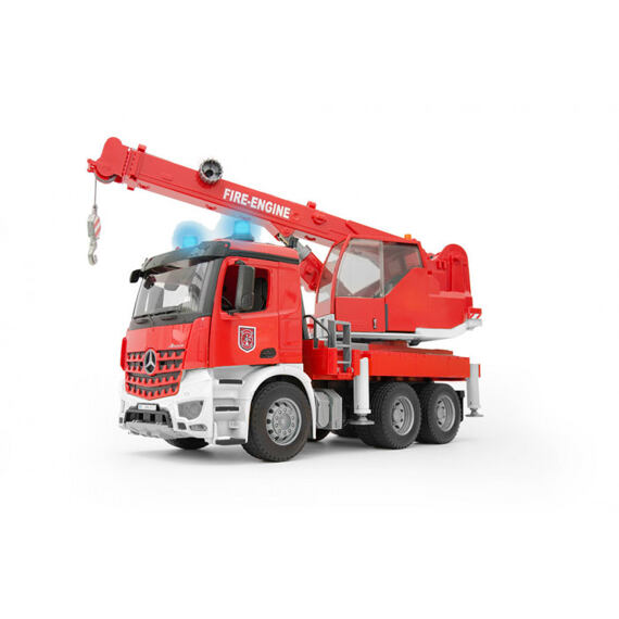 MB Arocs firetruck with crane - Bruder 3675