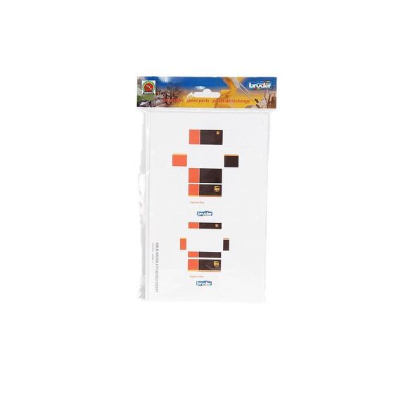 UPS packages (2 printed sheets) - Bruder 46171