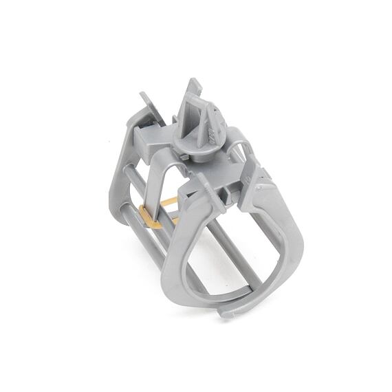 Loading crane grabber - grey - Bruder 42655