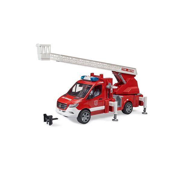 Mercedes-Benz Sprinter fire truck with ladder and beacon - Bruder 2673