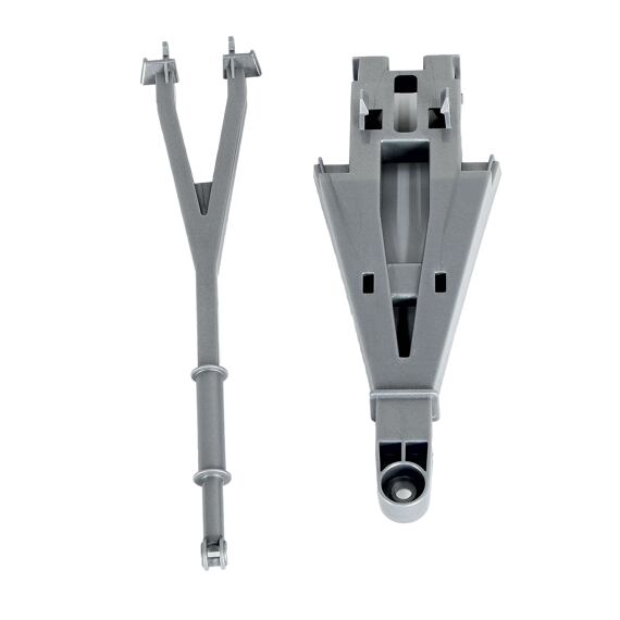 Drawbar and drawbar support - Bruder 42083