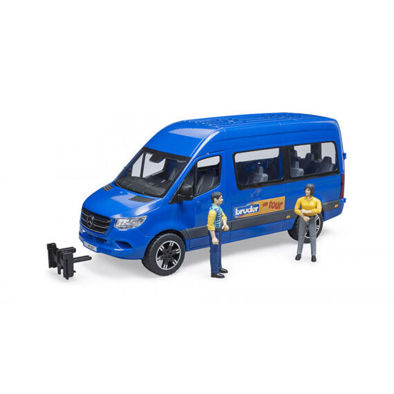 MB Sprinter minibus with driver and passenger - Bruder 2670