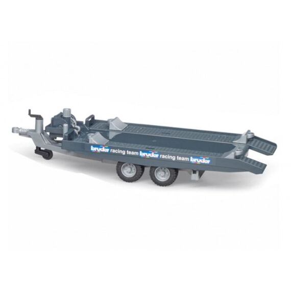 Trailer with cable winch - Bruder Racing Team - Bruder 43508