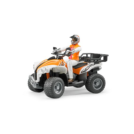Quad bike with driver- Bruder 63000