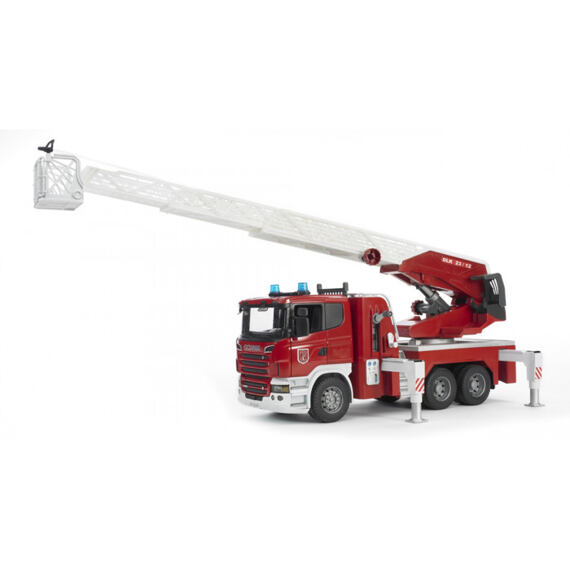 Scania fire truck + ladder - Bruder 3590