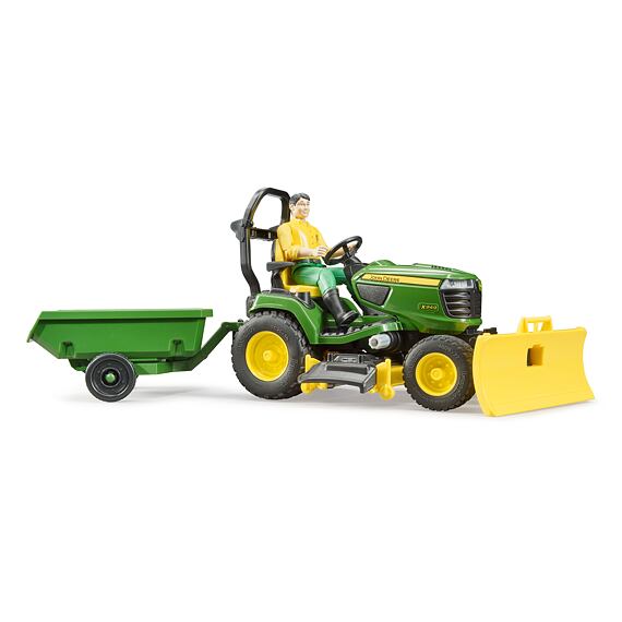 John Deere X949 Garden Tractor with Figure - Bruder 62104